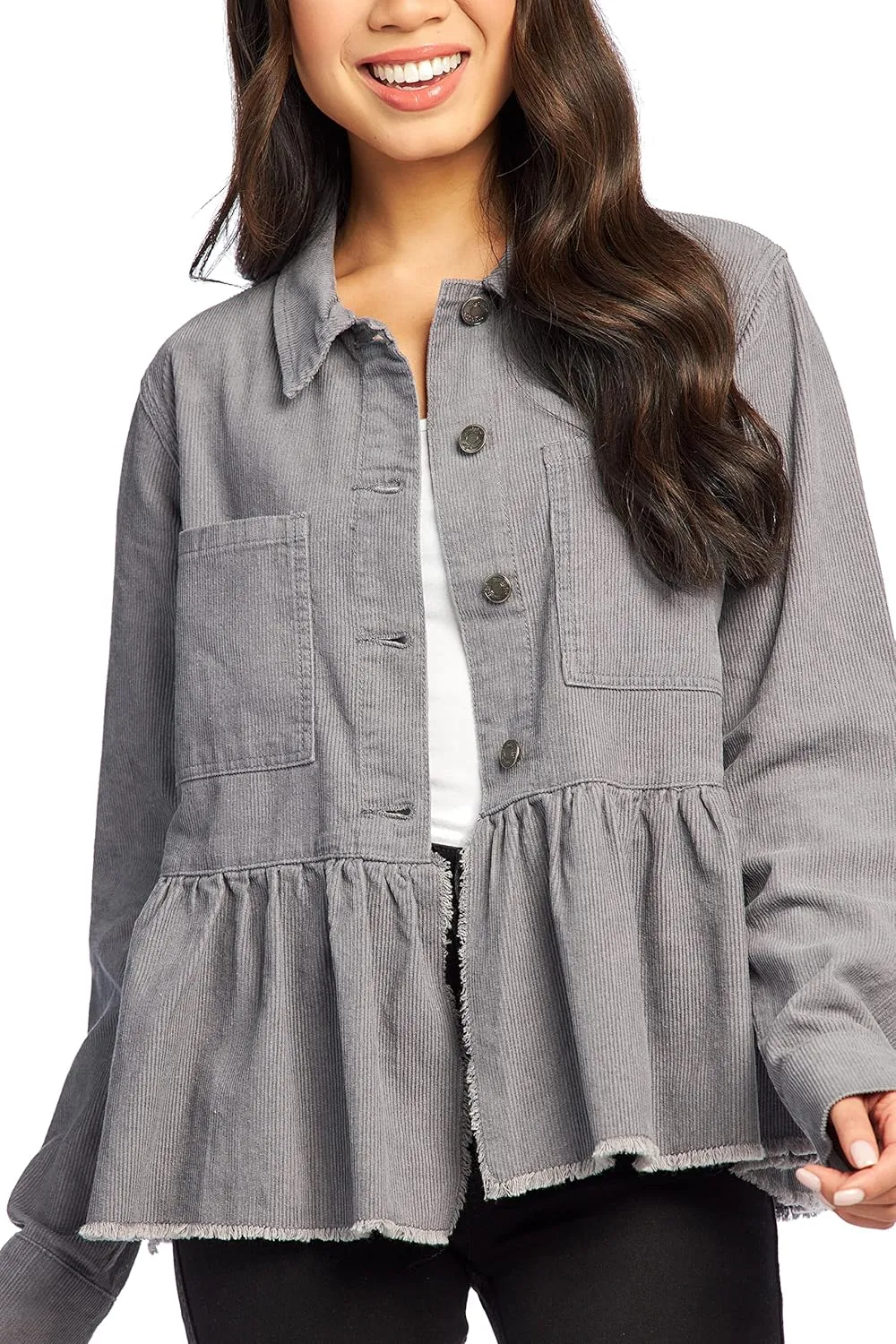 Mud Pie Banks Corduroy Womens Jacket