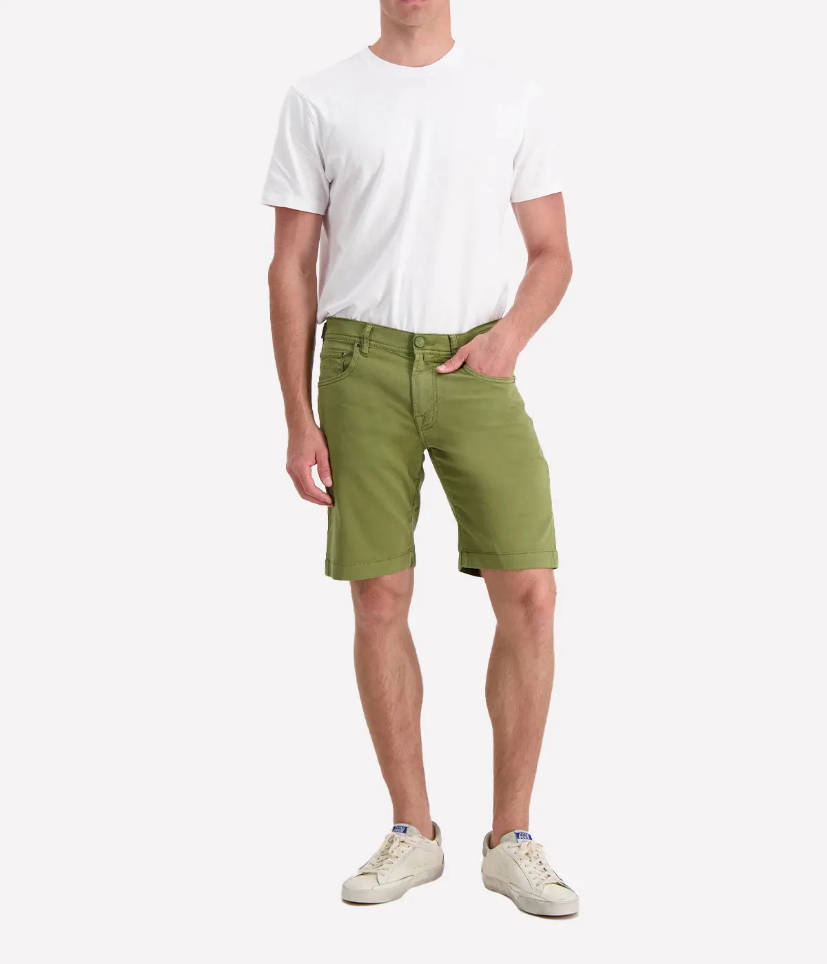 Nicolas 5 Pocket Slim Fit in Green