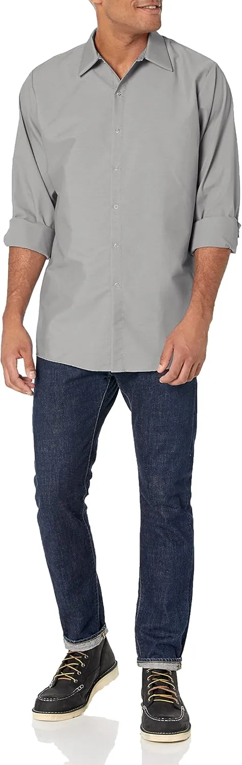 Red Kap Men's Rk Specialized Pocketless Work Shirt