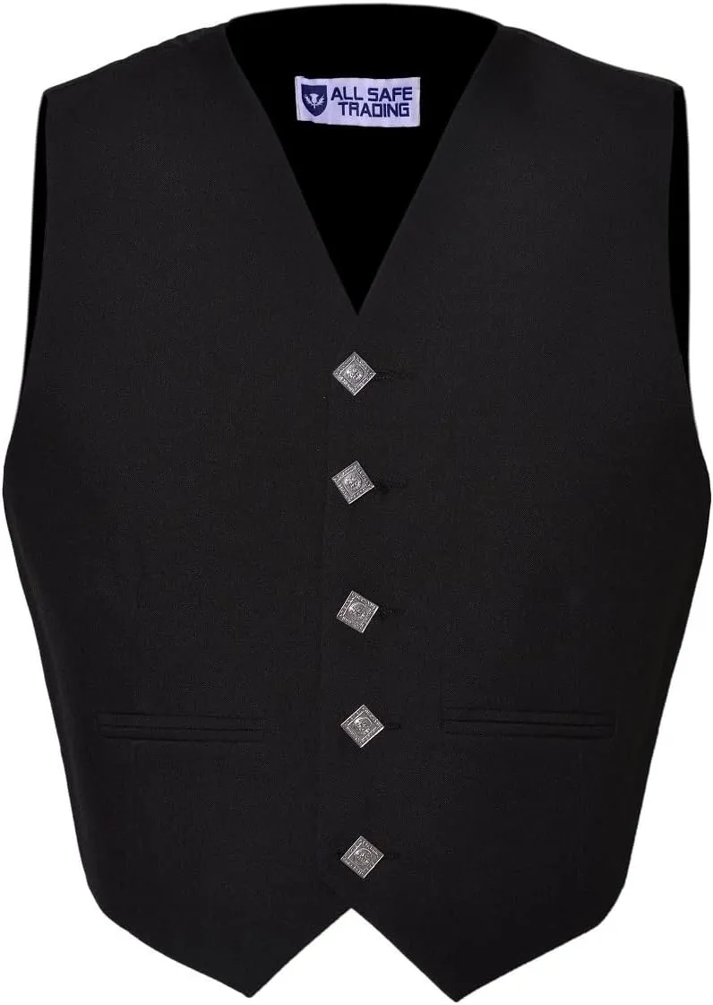 Scottish Argyle Kilt Jacket With Waistcoat/Vest