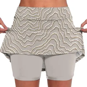 Skorts for Woman Women's High Waisted Tennis Skirts Skater Skort Tummy Control Golf Shorts Pockets Athletic Running