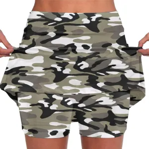 Skorts for Woman Women's High Waisted Tennis Skirts Skater Skort Tummy Control Golf Shorts Pockets Athletic Running