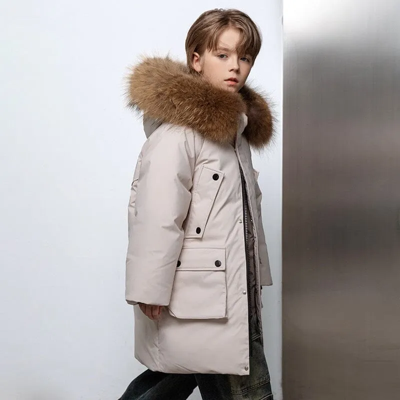 Snowland Guardian Winter Long Down Coat