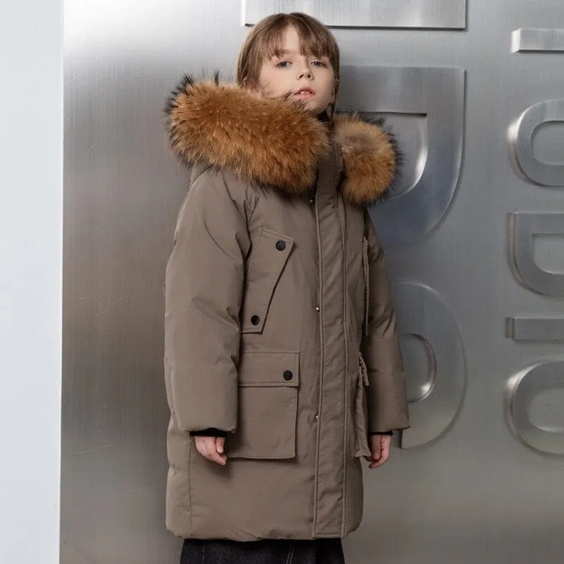 Snowland Guardian Winter Long Down Coat