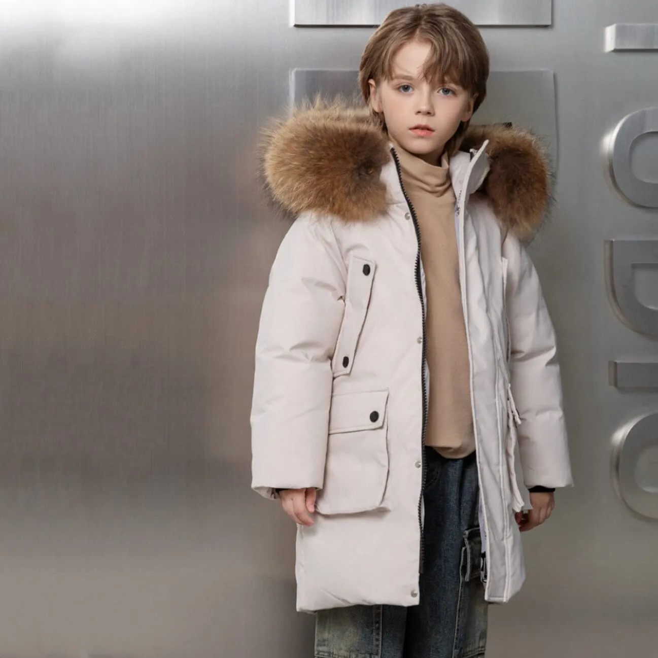 Snowland Guardian Winter Long Down Coat