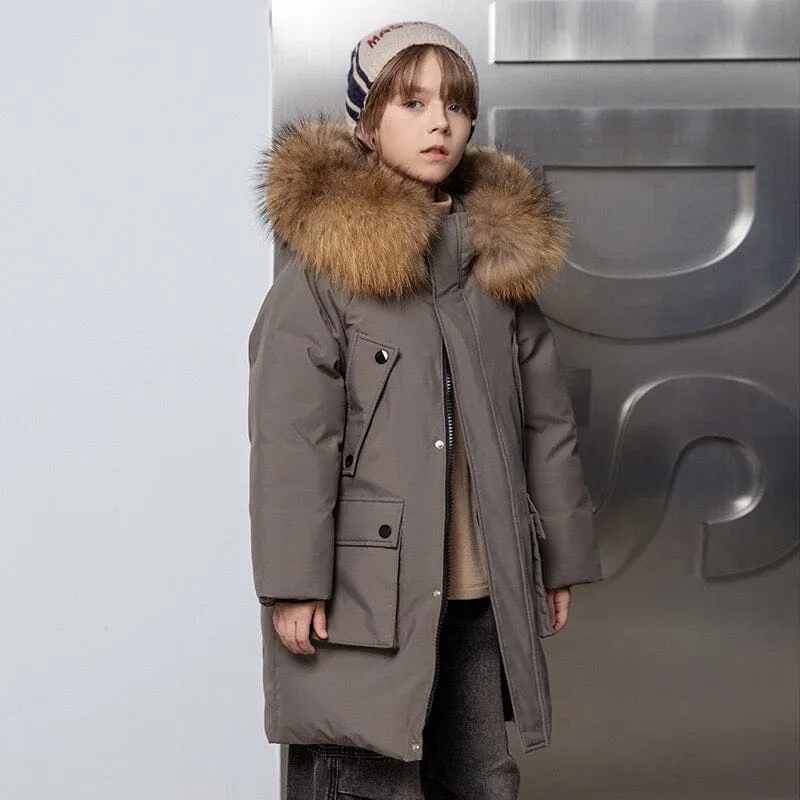 Snowland Guardian Winter Long Down Coat