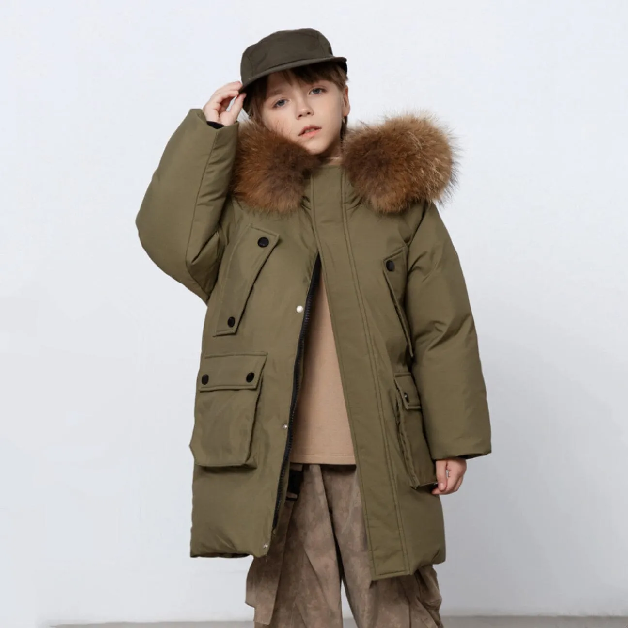 Snowland Guardian Winter Long Down Coat