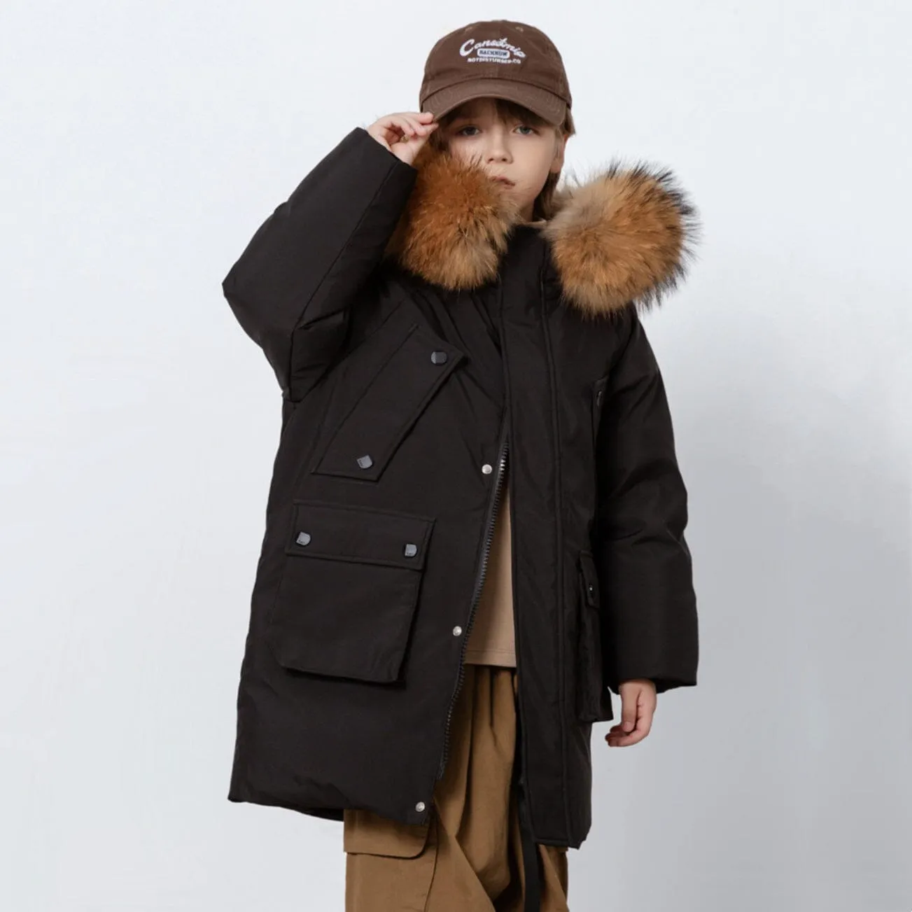 Snowland Guardian Winter Long Down Coat