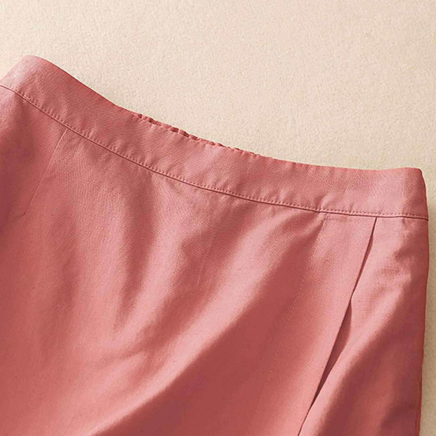 Summer Shorts for Women Loose Elastic High Waisted Shorts Solid Wide Leg Shorts Comfy Elegant Work Trouser Shorts