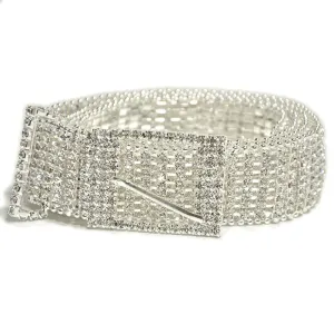 Super Shine Crystal Rhinestone Women Belts