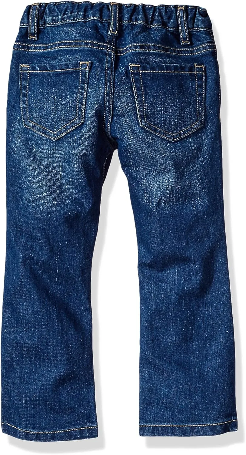 The Children's Place Baby Toddler Girls Basic Bootcut Jeans