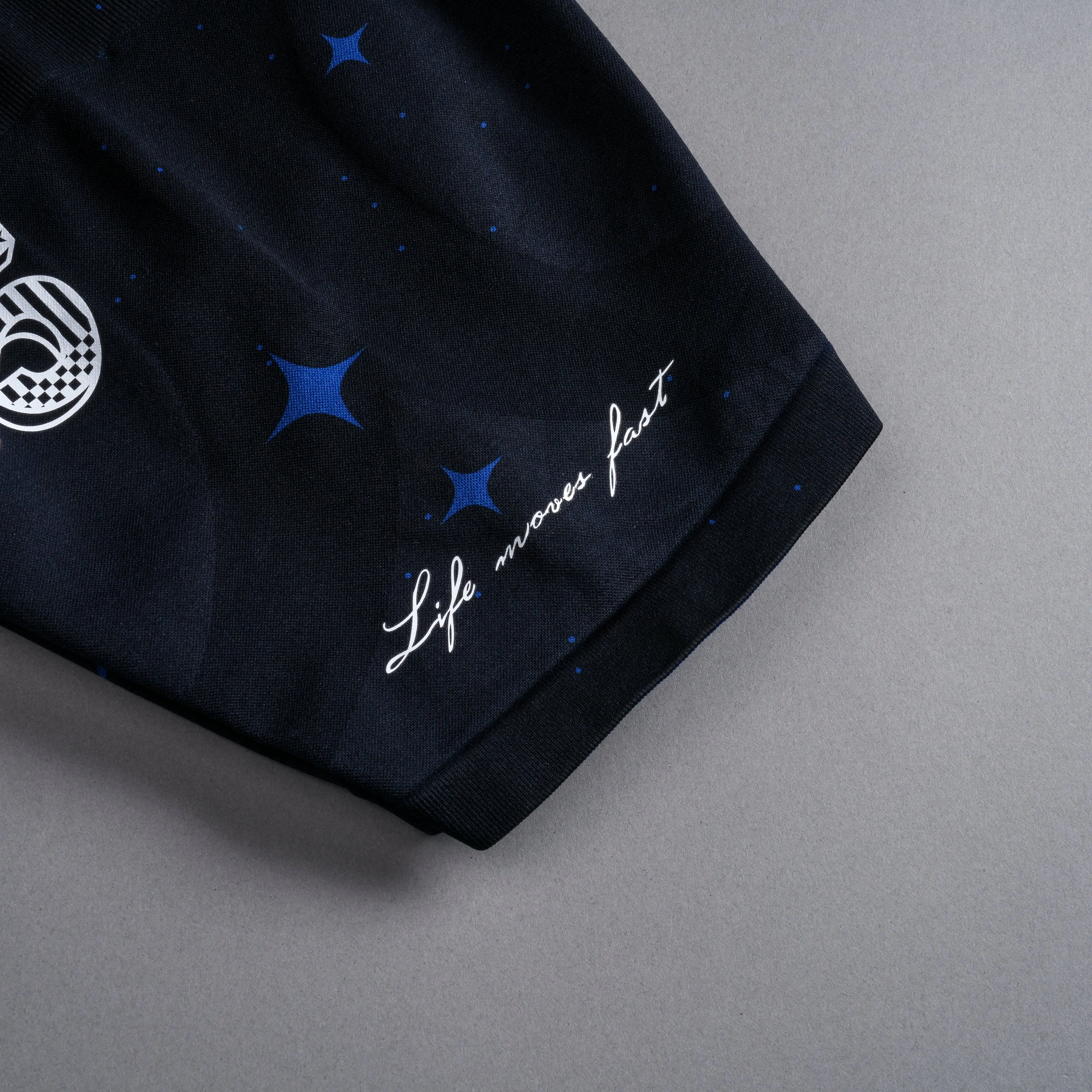 Throttle Everson Seamless "Sierra" Shorts in Darc Cobalt Starry Night