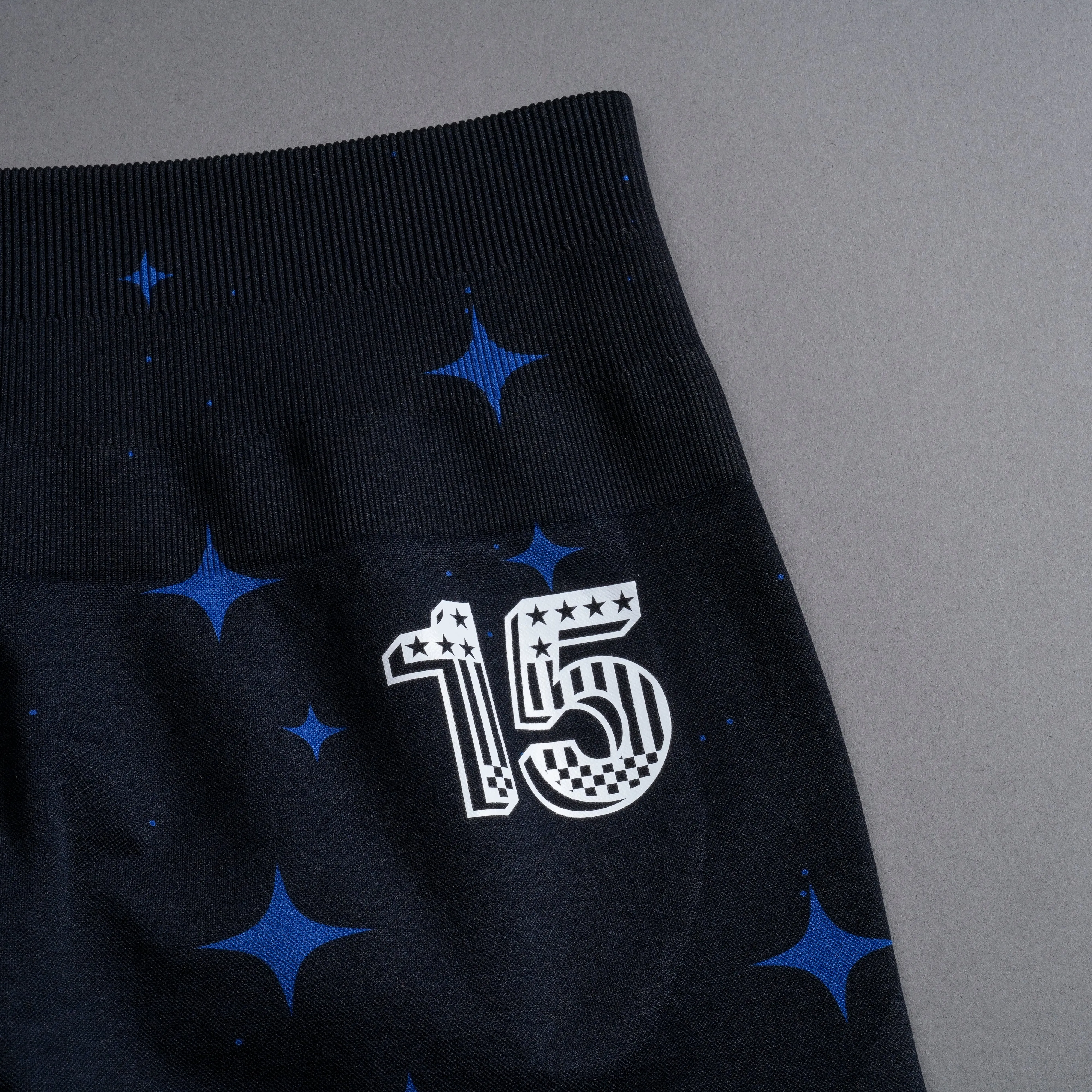 Throttle Everson Seamless "Sierra" Shorts in Darc Cobalt Starry Night