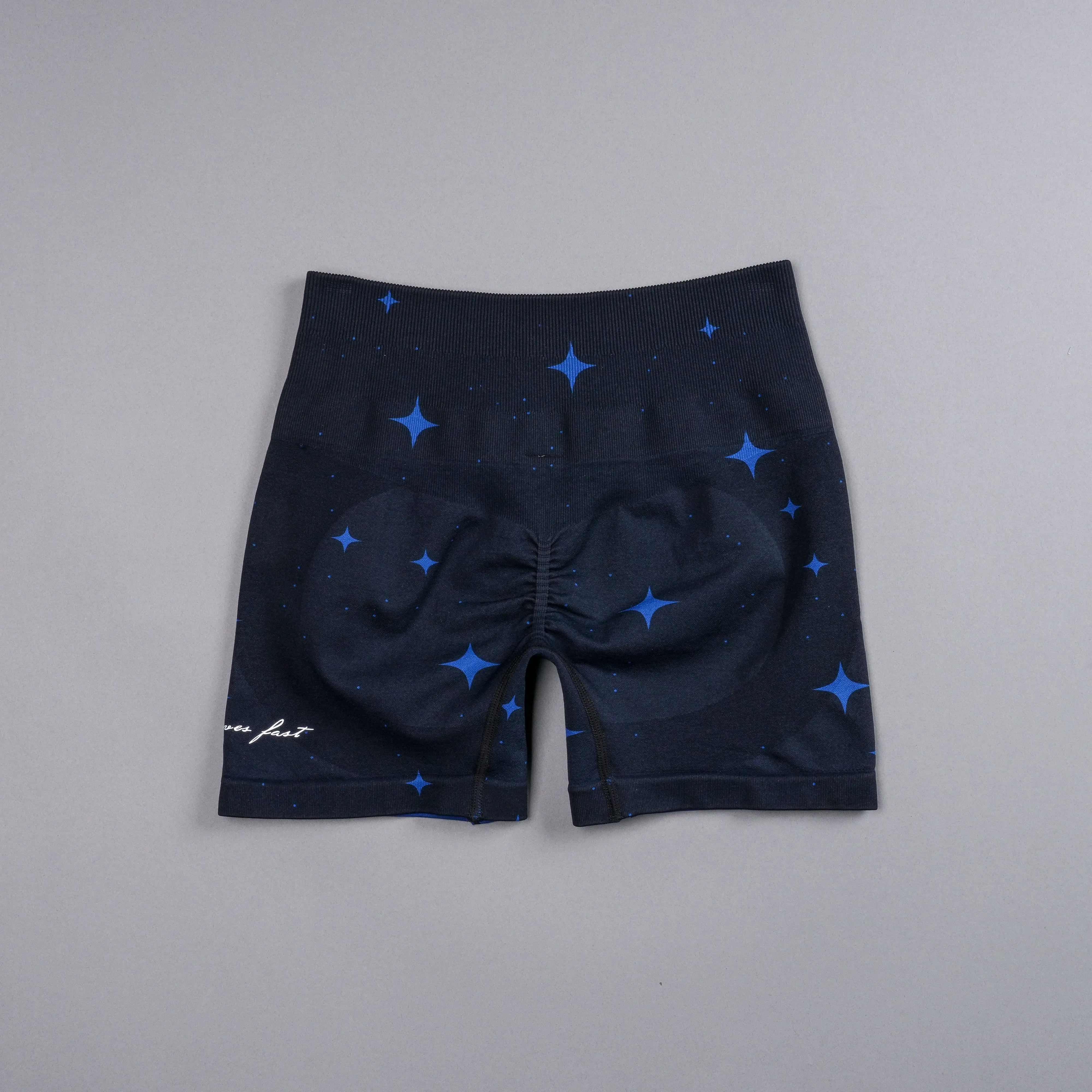 Throttle Everson Seamless "Sierra" Shorts in Darc Cobalt Starry Night