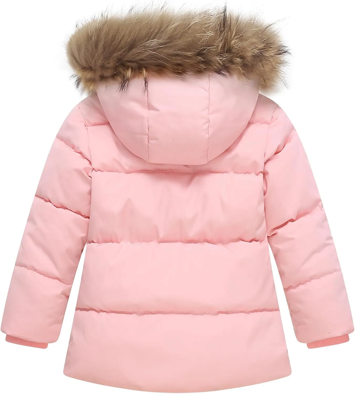 Toddler Winter Coats Baby Jacket Snow Boys Hoodie Puffer Girls Ski Clothes 1-5T