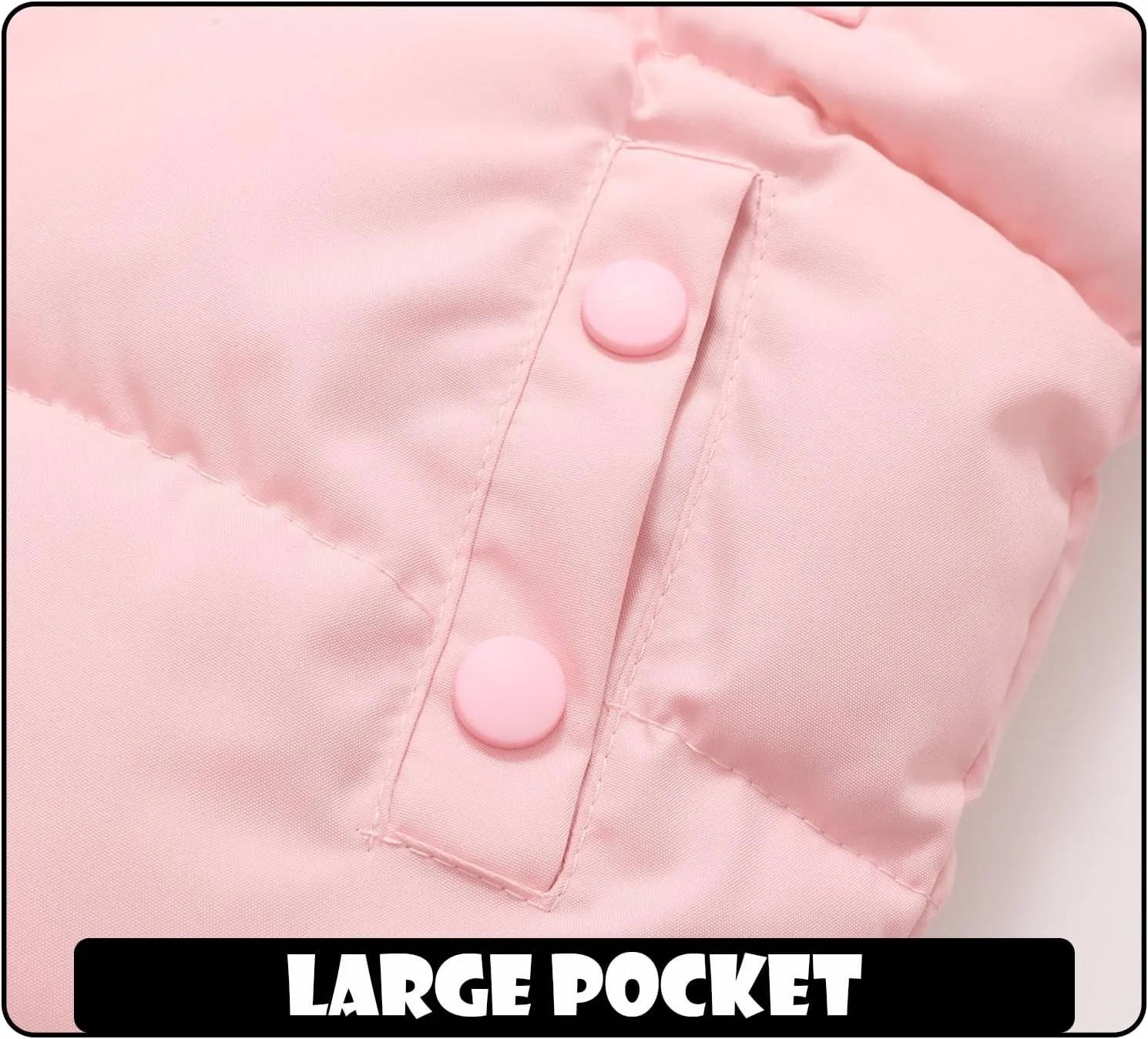 Toddler Winter Coats Baby Jacket Snow Boys Hoodie Puffer Girls Ski Clothes 1-5T