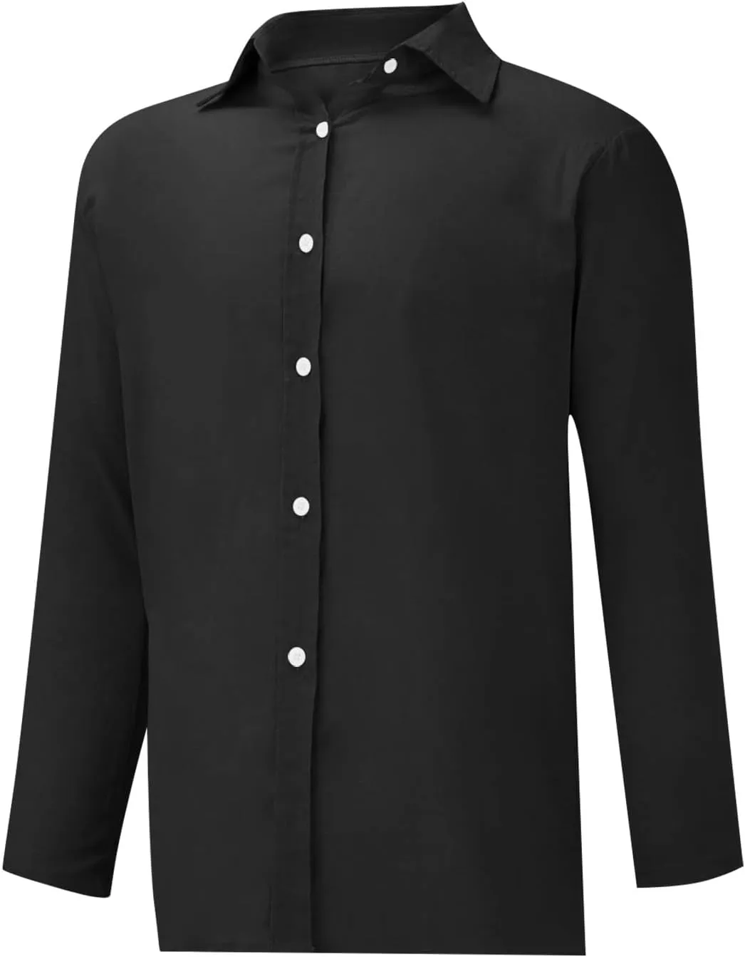 Women Linen Button Down Shirt Button Down Blouses Tops Sleeve Christmas Fall Jacket Dress Shirts for Women Blouse Blue