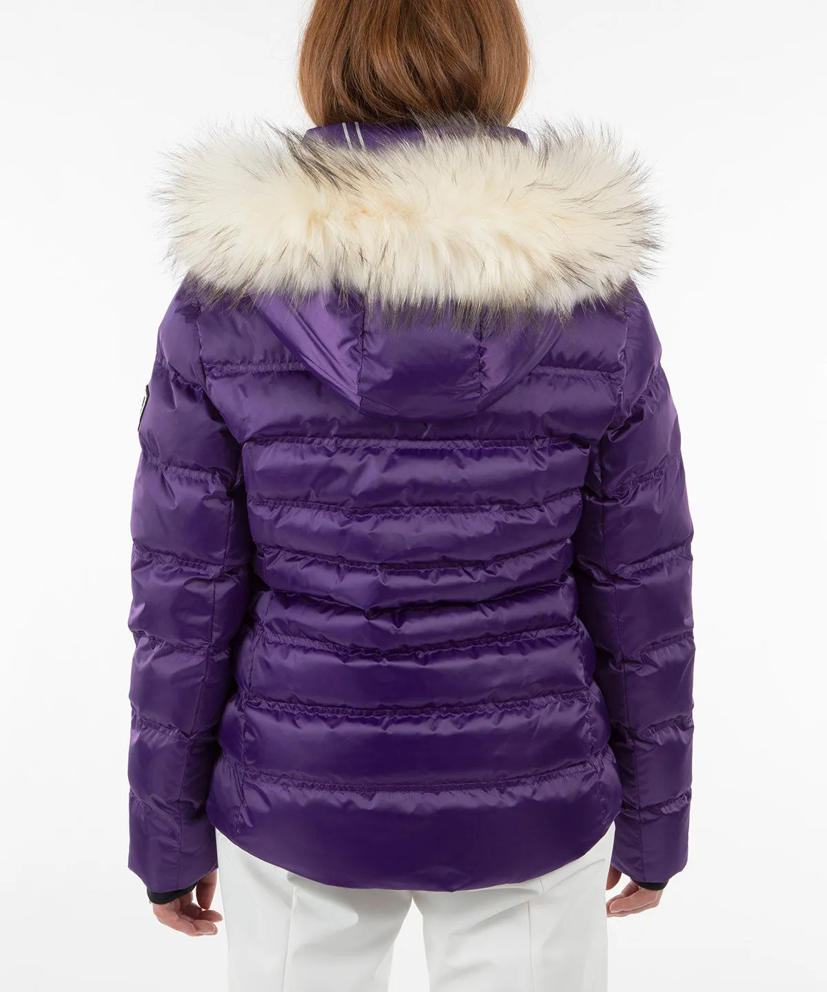 Women's Fiona Waterproof Quilted Stretch Jacket With Removable Fur Ruff