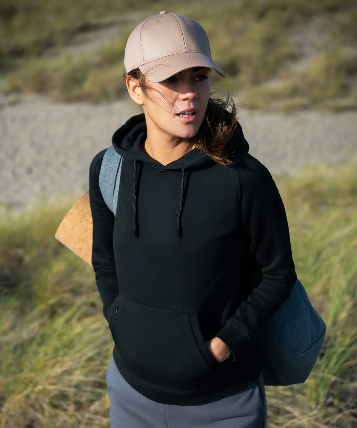 Womens Fresno  casual hooded sweatshirt | Navy