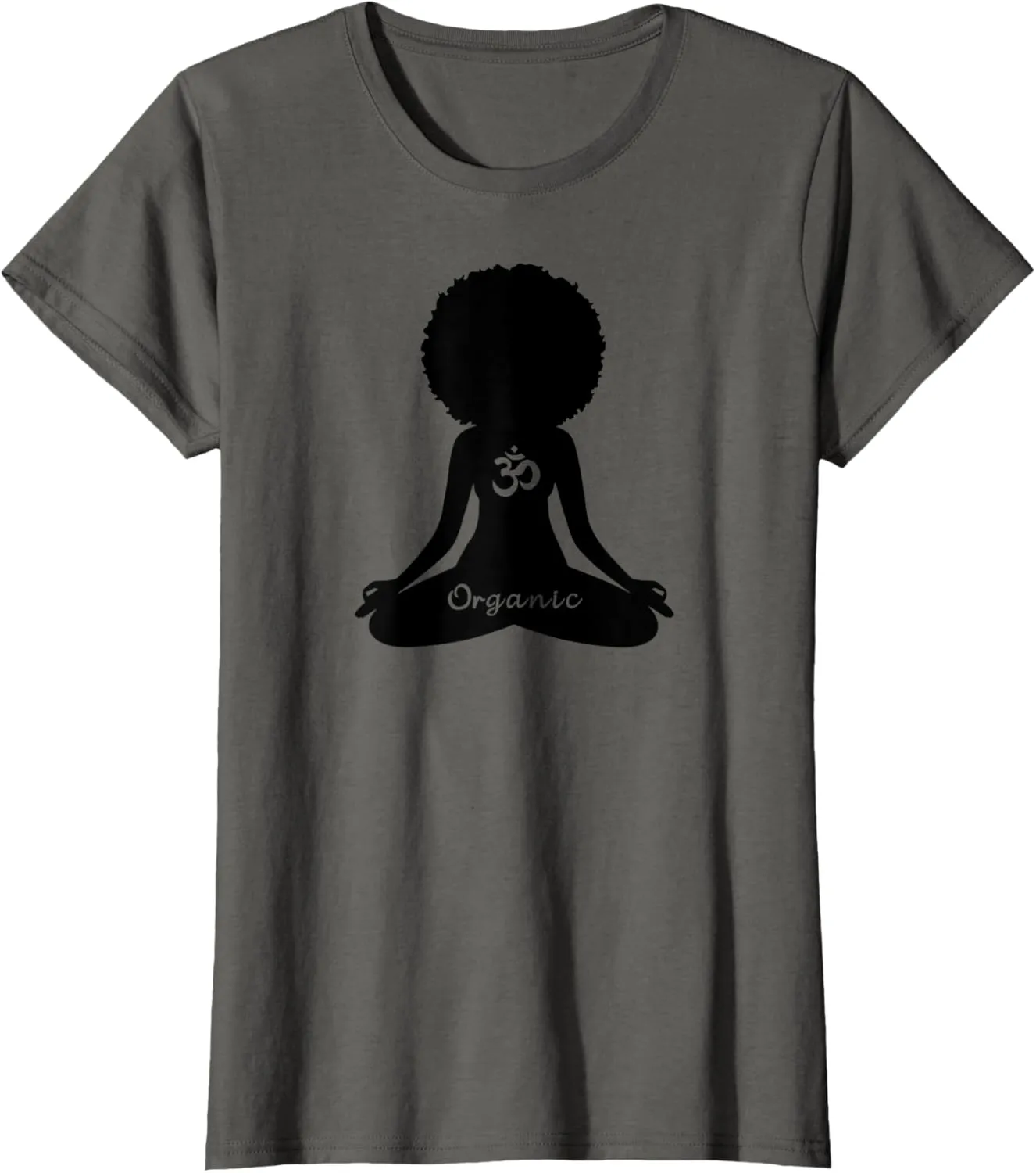 Womens Organic OM Meditation Yoga Meditation T-Shirt