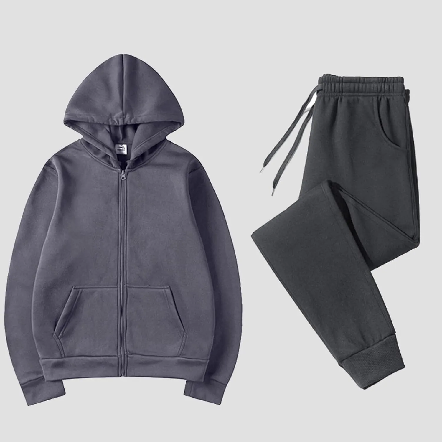 Womens Two Piece Outfits Long Sleeve V Neck Y2K Fashion Hoodie Sweatshirt Long Pants Outfits