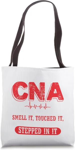 You Can't Scare CNA tshirt nurse doctor gift Tote Bag