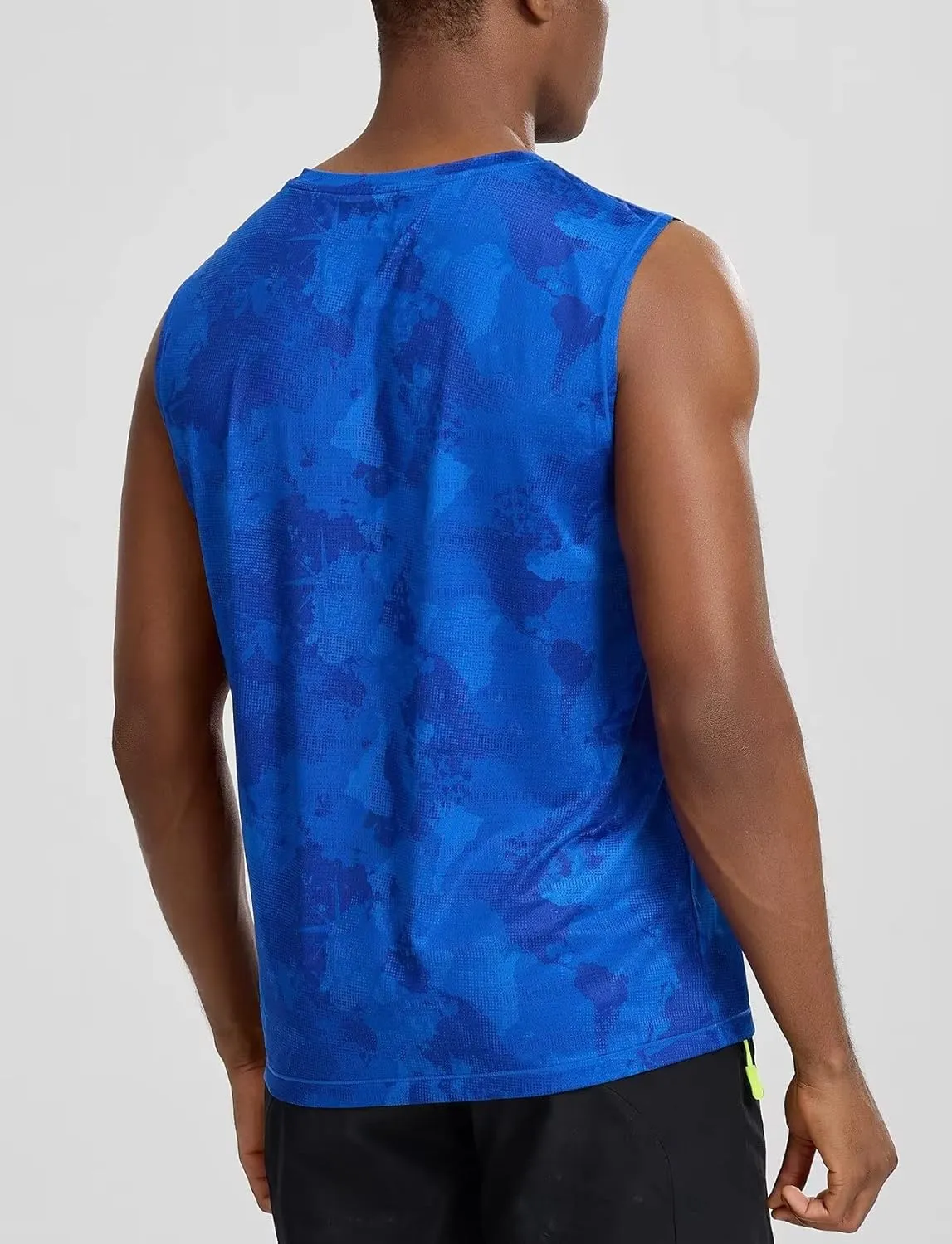 Zengjo Mens Sleeveless Shirts Quick Dry Workout Athletic Running Muscle Tank Top Loose Lightweight